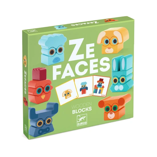Ze Faces egyensúlyozó játék Djeco