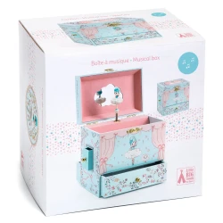 3 fiókos zenélődoboz Balerina a színpadon