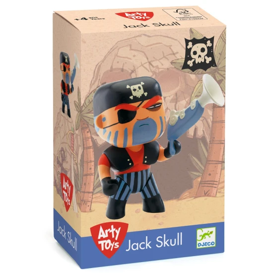 Arty Toys Kalóz Jack koponya figura