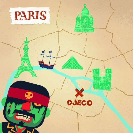 Arty Toys kalóz Kyle figura