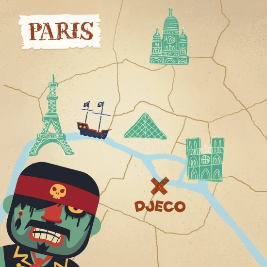 Arty Toys kalóz Kyle figura