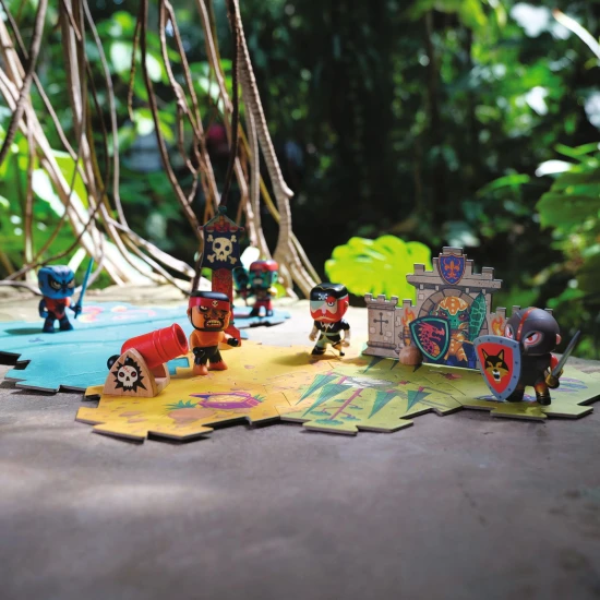 Arty Toys Óriás kirakó Kalózok vs. lovagok csatája 30 darabos