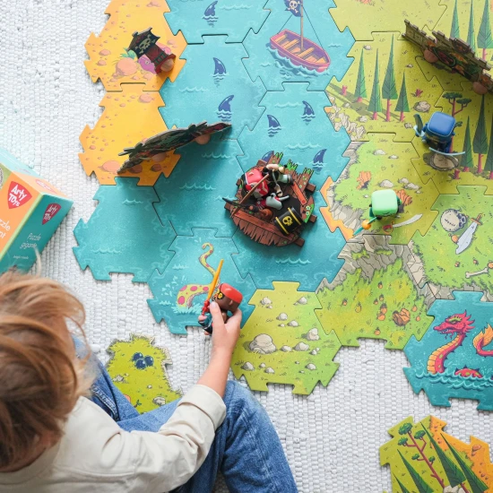 Arty Toys Óriás kirakó Kalózok vs. lovagok csatája 30 darabos