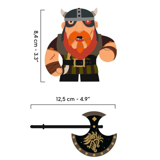 Arty Toys Viking Ze Barbár figura