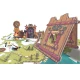 Arty Toys Puzzl'Up és Viking Alric Barbarious figura Djeco