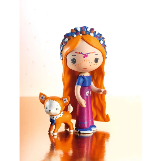 Tinyly figurák Bluchka és Indie kutyus egy lakókocsiban