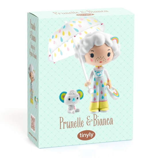 Tinyly figurak Prunelle es Bianca panda