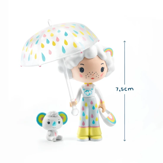 Tinyly figurak Prunelle es Bianca panda