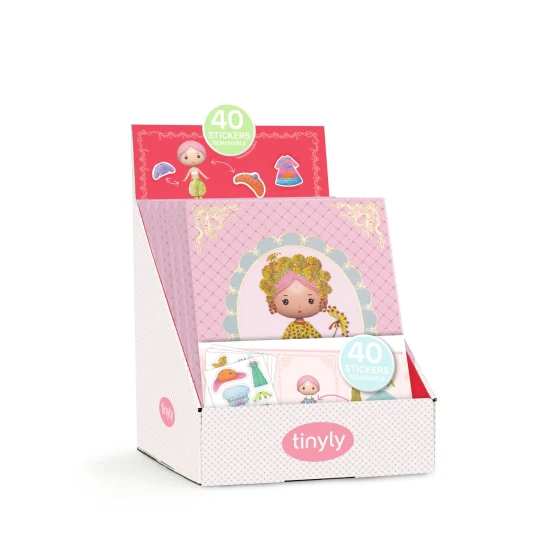 Tinyly Miss Lilypink Levehető matricák