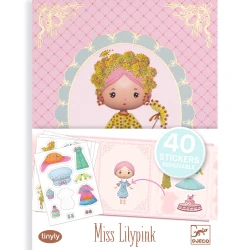 Tinyly Miss Lilypink Levehető matricák