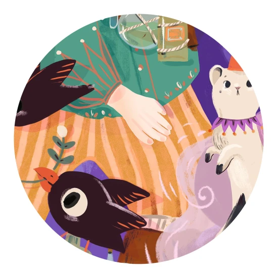 Óriás kirakós Varázsló Pio 36 darabos