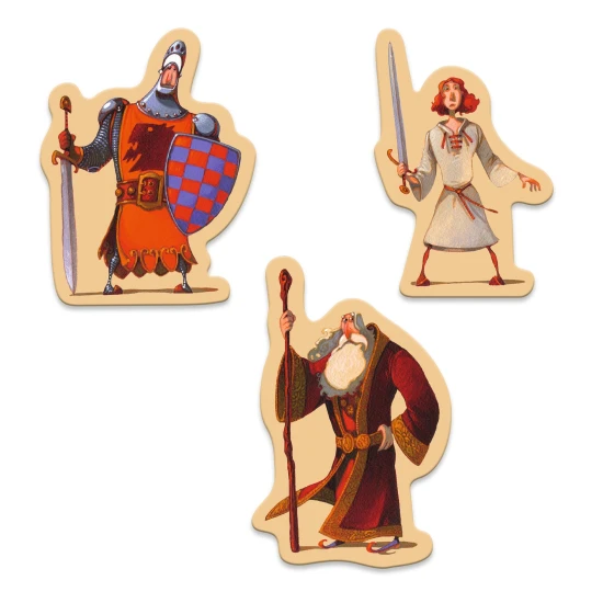 Mesebeli kirakó Artúr király 100 darabos