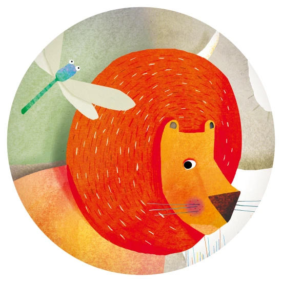 Óriás kirakó Állatok Sétány 36 darabos