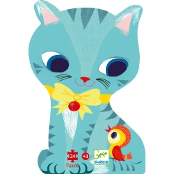 Sziluett kirakó: Cica