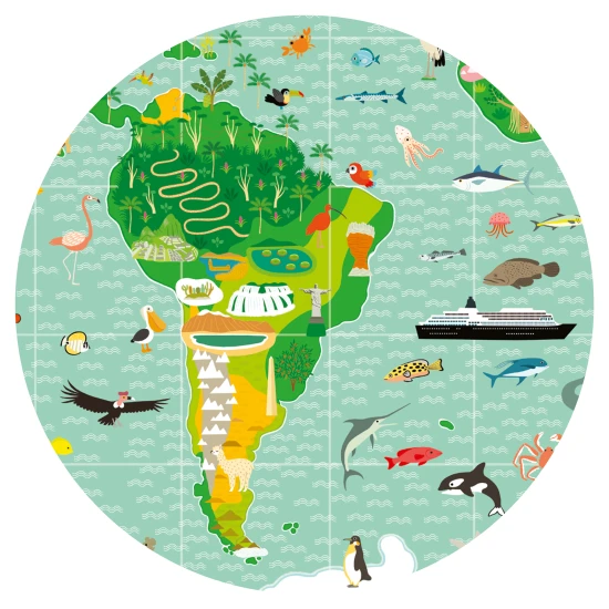 200 darabos felfedező kirakó: A világ emlékművei