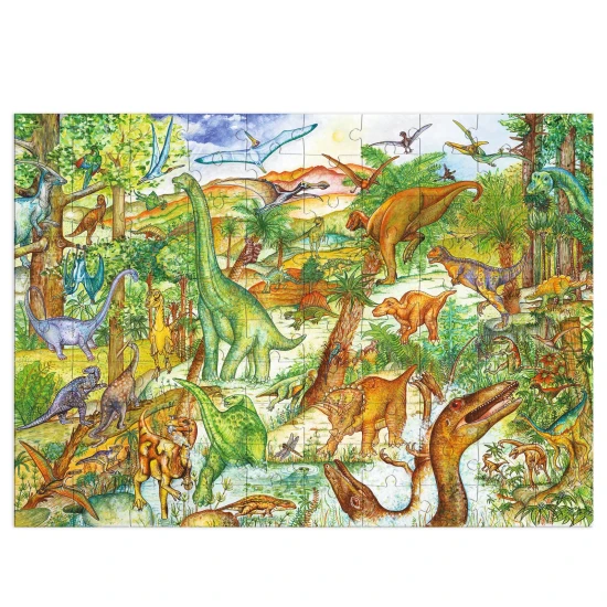Felfedező puzzle Dinoszauruszok 100 db