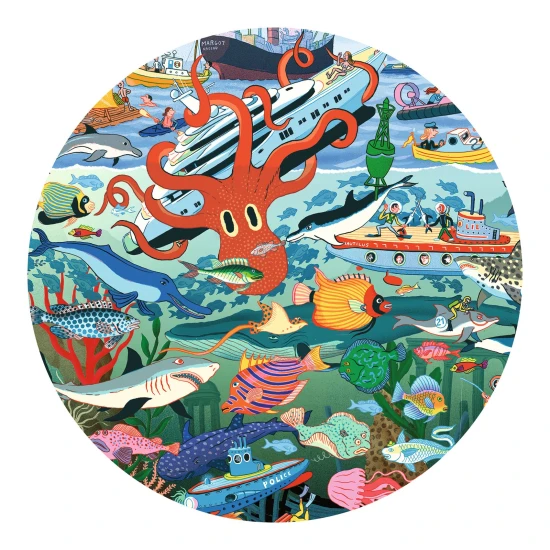 Felfedező kirakó A tenger titkai 200 darabos