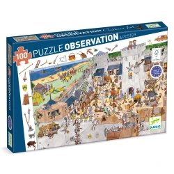 Felfedező puzzle Erődített vár 100 db