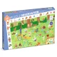 Felfedező kirakó Kis barátok kertje 35 darabos
