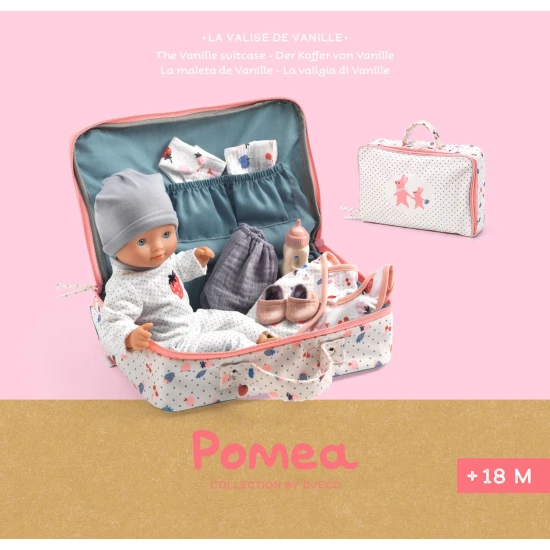 Pomea Vanille baba és utazótáskája