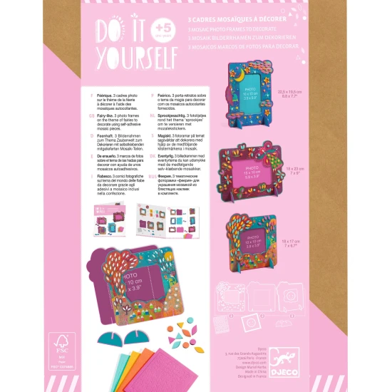 DIY Keszitsd el magad Mozaikos kepkeretek Tunderek