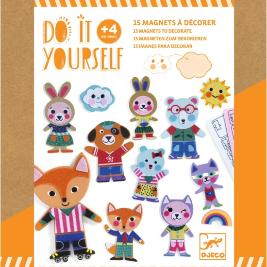 DIY – Készítsd el magad: 15 díszíthető mágnes – Vidám család