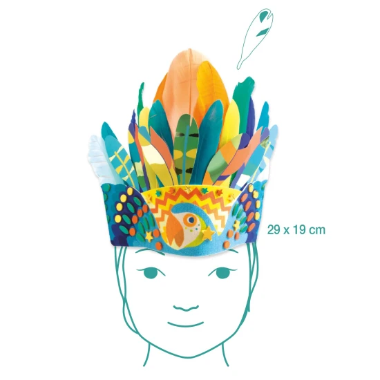 DIY kreatív készlet Rio fejpánt