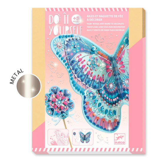 Készítsd el saját tündérszárnyaidat és pálcádat dekorációnak