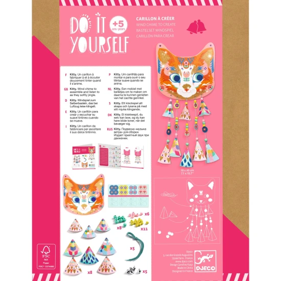 Készítsd el saját szélcsengő cicádat!