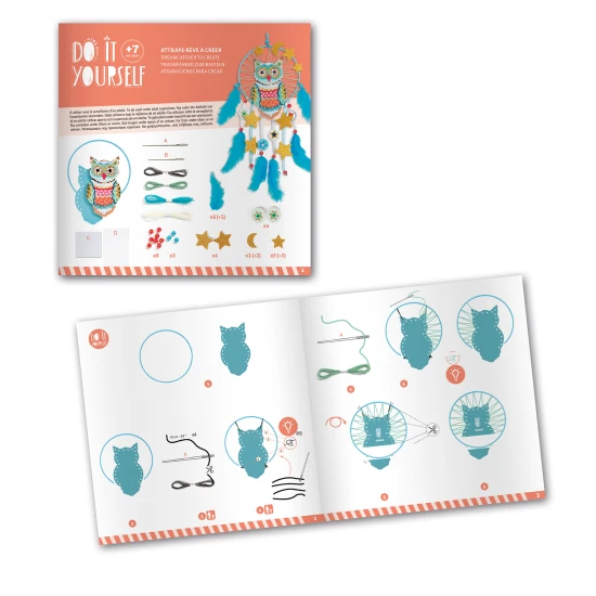 DIY Készítsd el magad Bagoly álomfogó