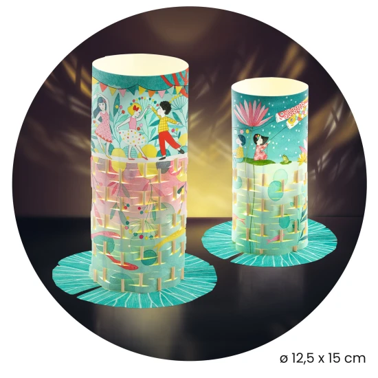 DIY kreatív papírlámpás készlet