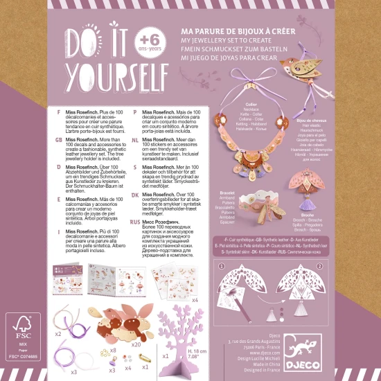 Készítsd el saját ékszereidet Miss Pinky-vel!