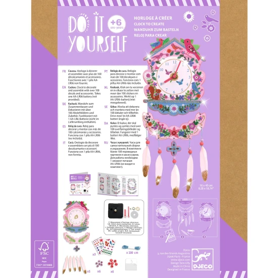 Készítsd el saját kakukkos faliórádat!