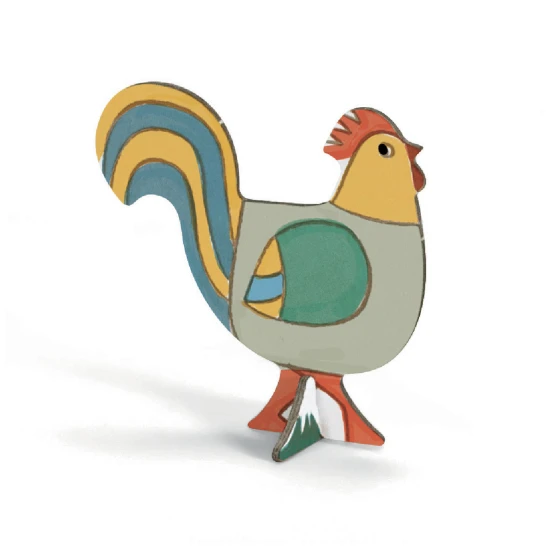 Karton 3D kreatív készlet Farm