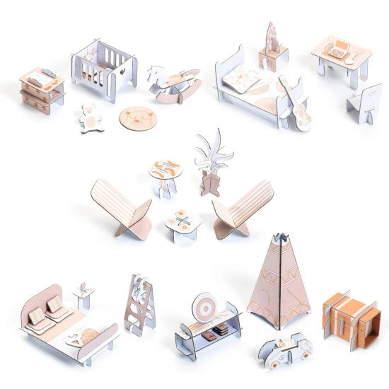 Kreatív babaház készlet