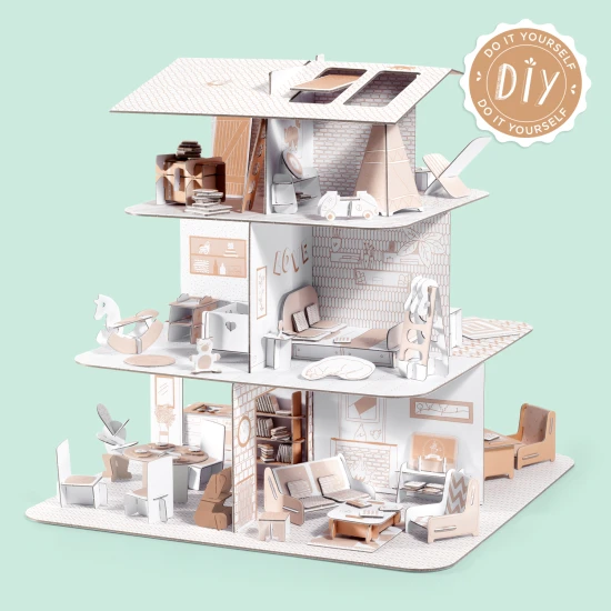 Kreatív babaház készlet