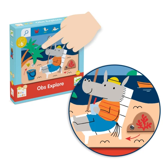 Az első keresős játék, az Obs Explore