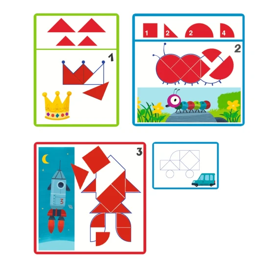 Eduludo Kép Tangram: Formák