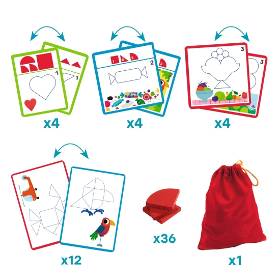 Eduludo Kép Tangram: Formák