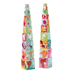 Piramiskockák Erdei állatok