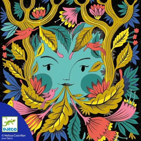 3D művészeti készlet Fantasztikus erdő