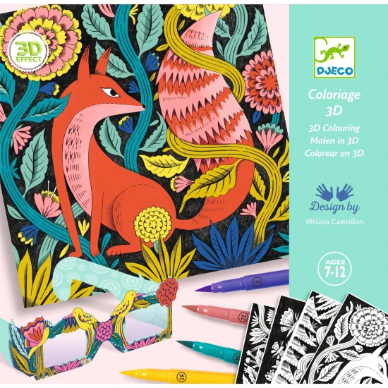 3D művészeti készlet Fantasztikus erdő