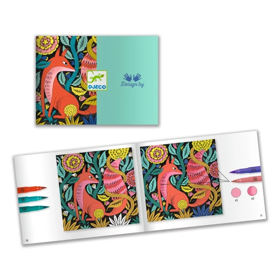 3D művészeti készlet Fantasztikus erdő