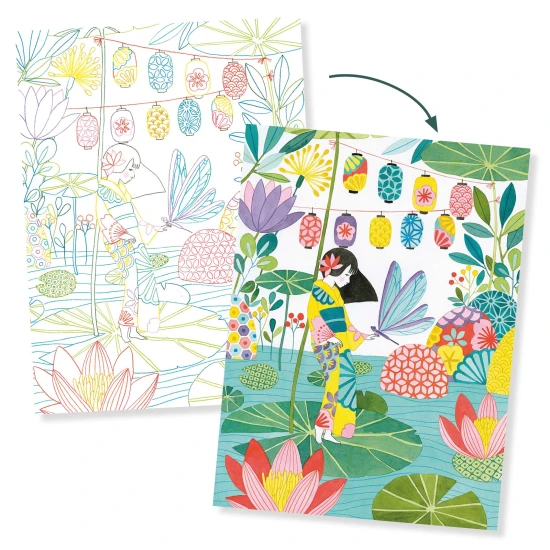 Nagyméretű színezők Japánban