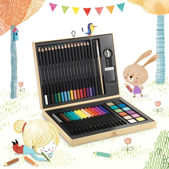 Művészi tok színező borítóval