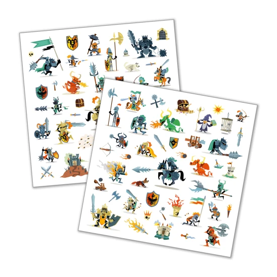 Lovagok matricák 160 db