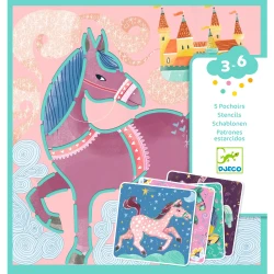 Rajzolás a Lovak sablon szerint