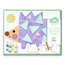 Varázslatos ujjfestés apró mintákkal