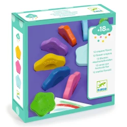 Viaszkréták a kicsiknek Virágok 12 db