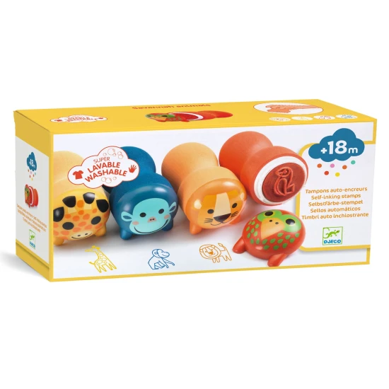 Önbemártó pecsétek a kicsiknek Safari